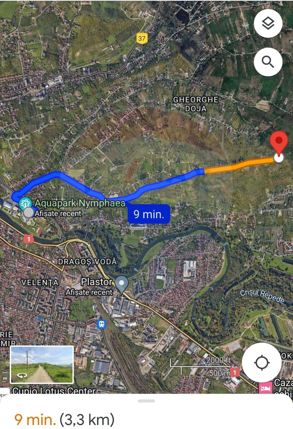 Teren intravilan de vanzare in Oradea, Str. Piatra Craiului, Bihor