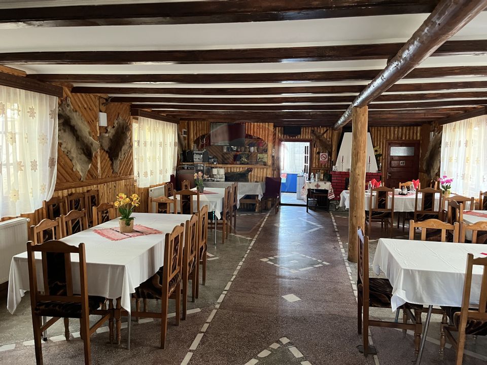 Pensiune de vânzare in vârf de munte la Ciocanu - lângă Sirnea