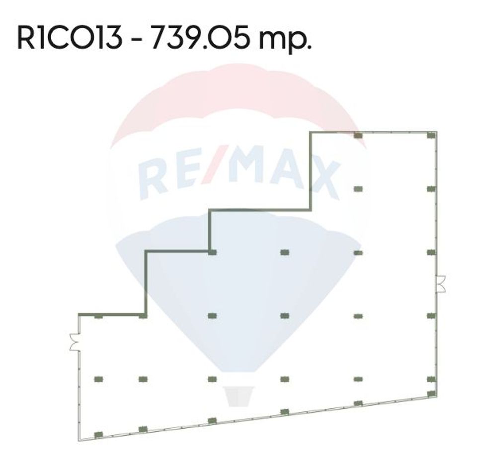 739.1sq.m Commercial Space for sale, Gara area