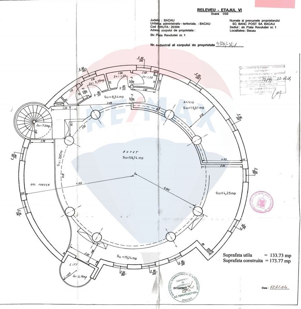 Penthouse pe 2 niveluri de vânzare în zonă ultracentrală