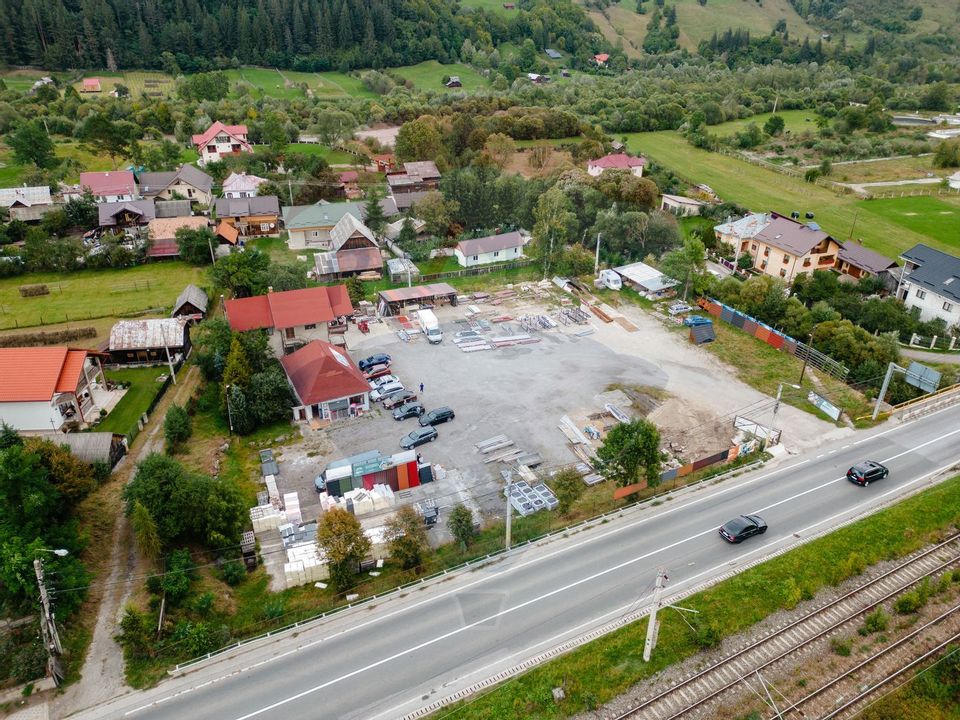 Teren 5,000mp Campulung Moldovenesc / Strada Principala langa partie