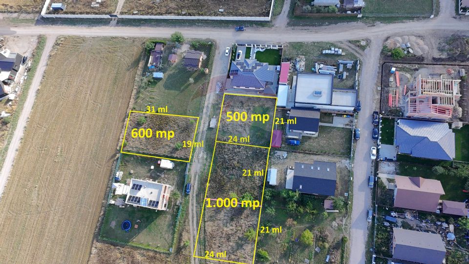 Teren Cristian 600mp Gata de Construit!