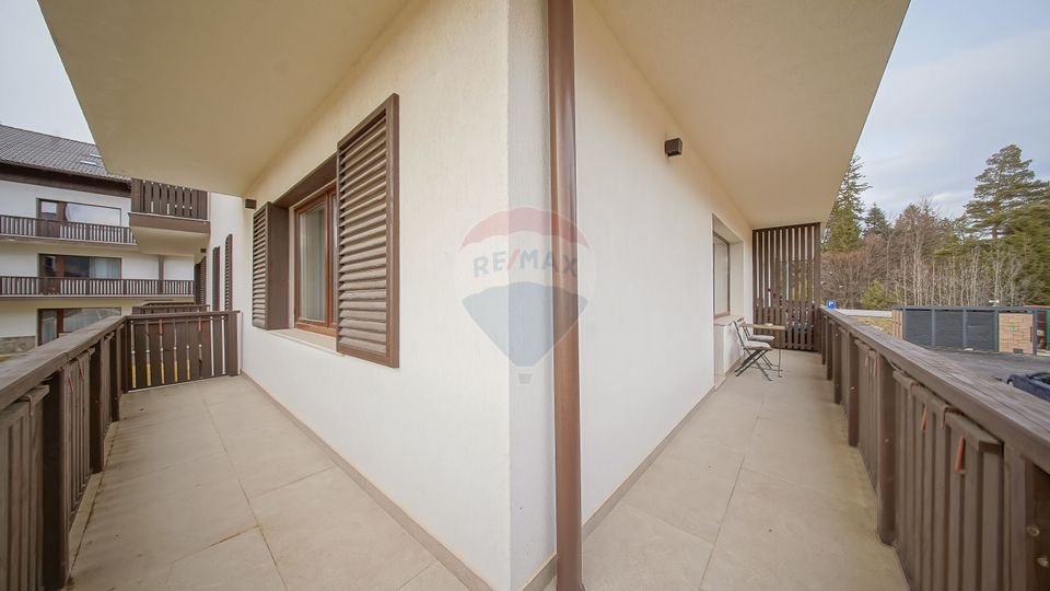 STUDIO MOBILAT SI UTILAT CU TERASĂ 17 MP | GRAND CHALET POIANA BRASOV