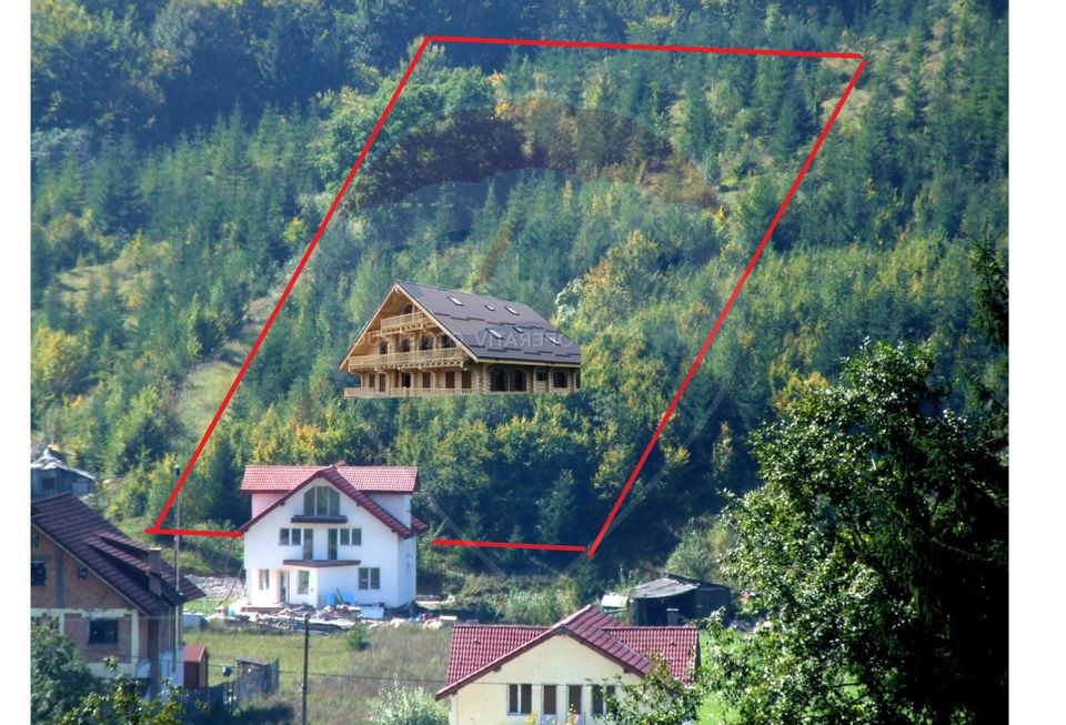 Commission 0! Rasnov land - Glajerie area, 1628sqm