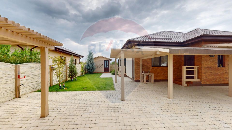 Casa individuala, mobilata, gradina, strada privata - Clinceni, Ilfov