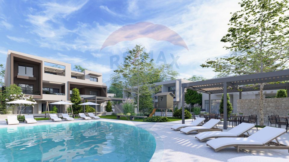 Apartament cu 5 camere de vânzare în Asprovalta, Salonic