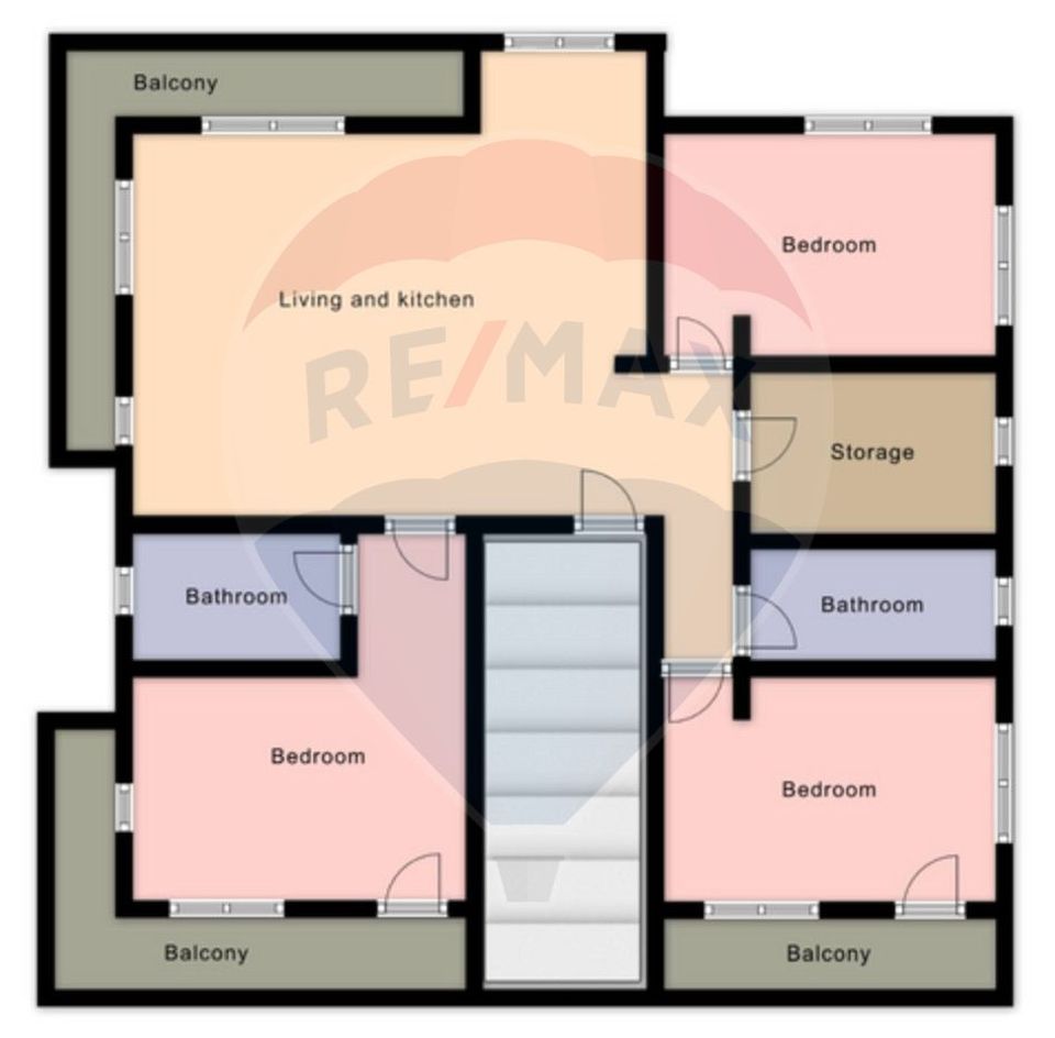 Apartament 4 camere de vanzare, zona Manastur