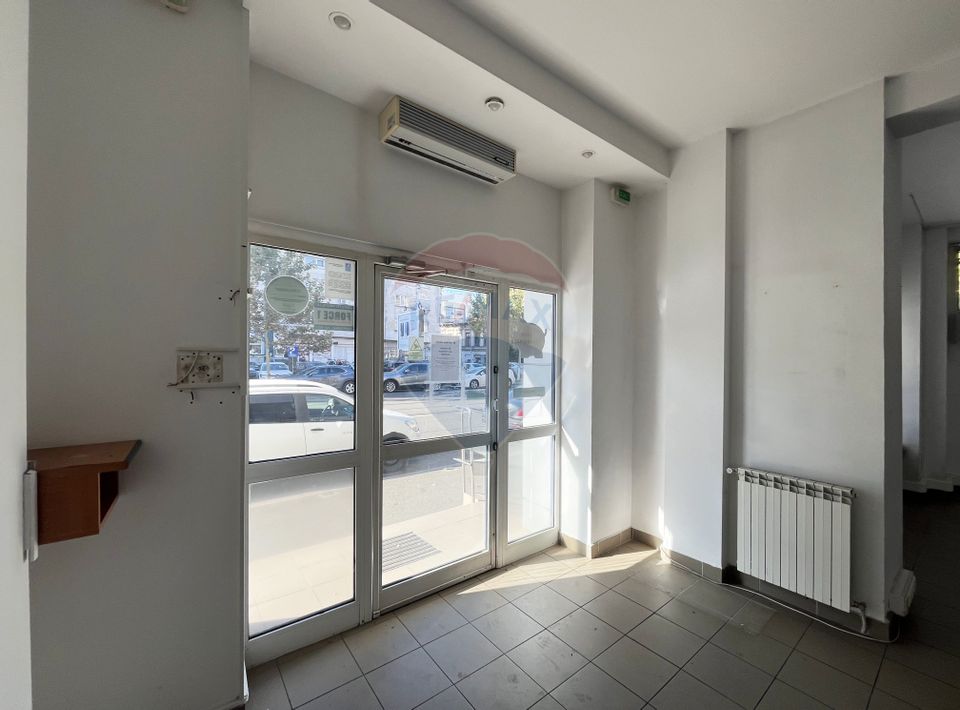 INCHIRIERE SPATIU COMERCIAL 100 mp–vitrină, vad excepțional – Unirii