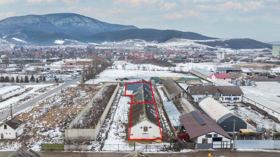 Hala de inchiriat in Codlea de la 100 mp/ideal depozitare & productie