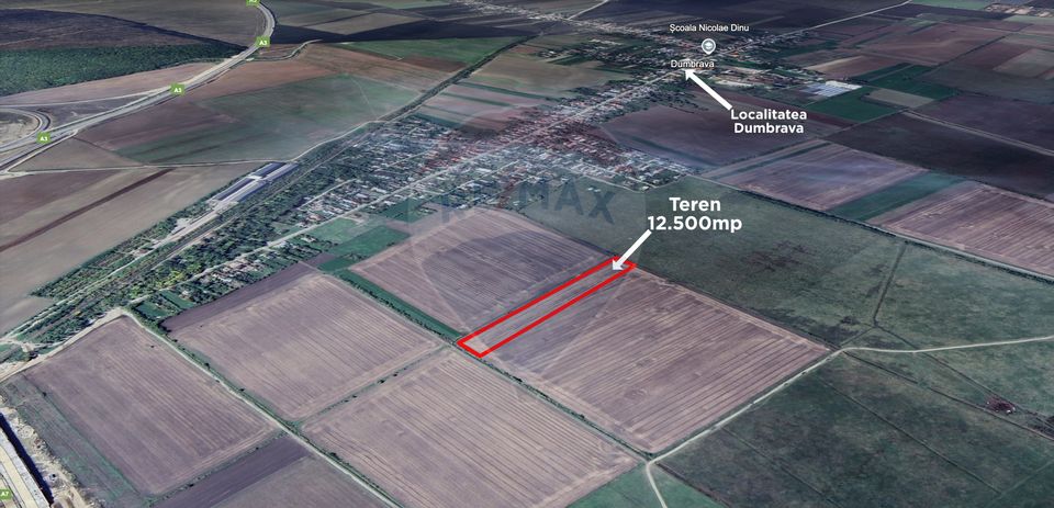 Land 12,500sqm Dumbrava / Strada zanoaga