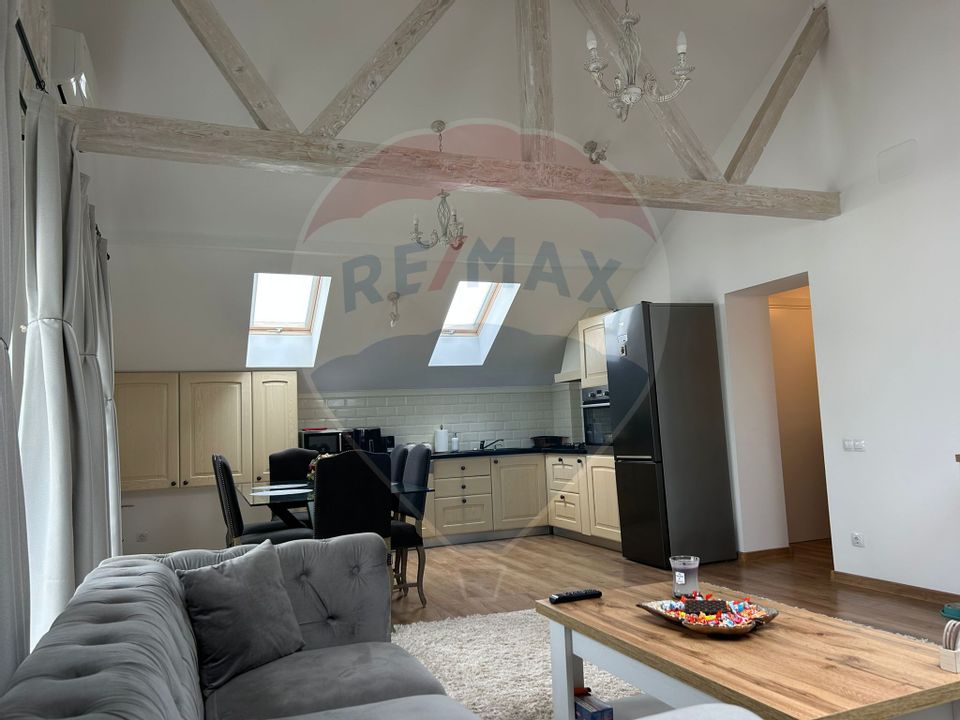 Apartament 3 cam, Otopeni 1km de M 6-1 Mai, 2 loc parcare+100 m curte