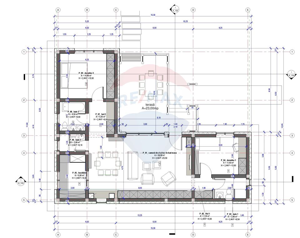 Teren Sacele- zona Kaufland, 500mp, cu proiect, AC, fundatie 150mp