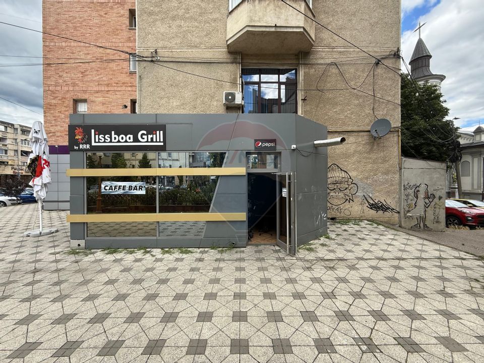 Bar restaurant cafenea - preluare afacere in zona ultracentrala Bacau