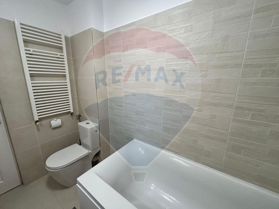 2-room apartment with central heating system - for rent in Ozana area