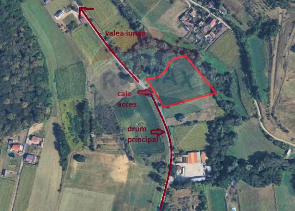 Teren intravilan 8,600mp Medias / Strada Stadionului