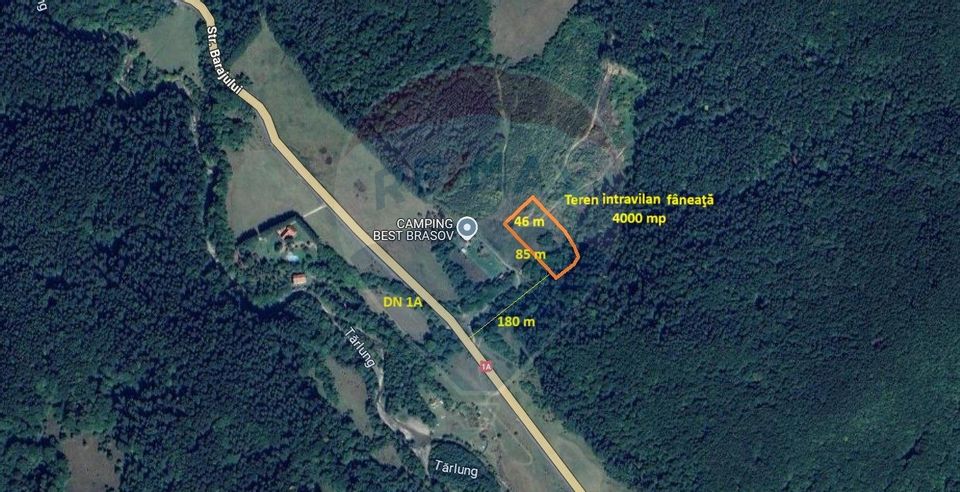 Teren intravilan, 4003 mp, Săcele - Babarunca