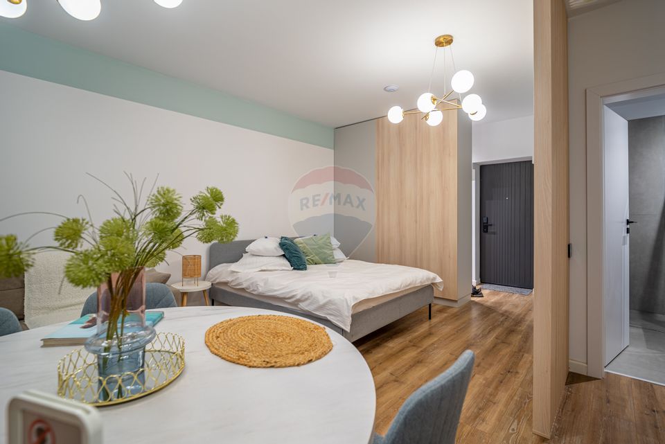 Studio with terrace and mountain view – Green Future Sinaia