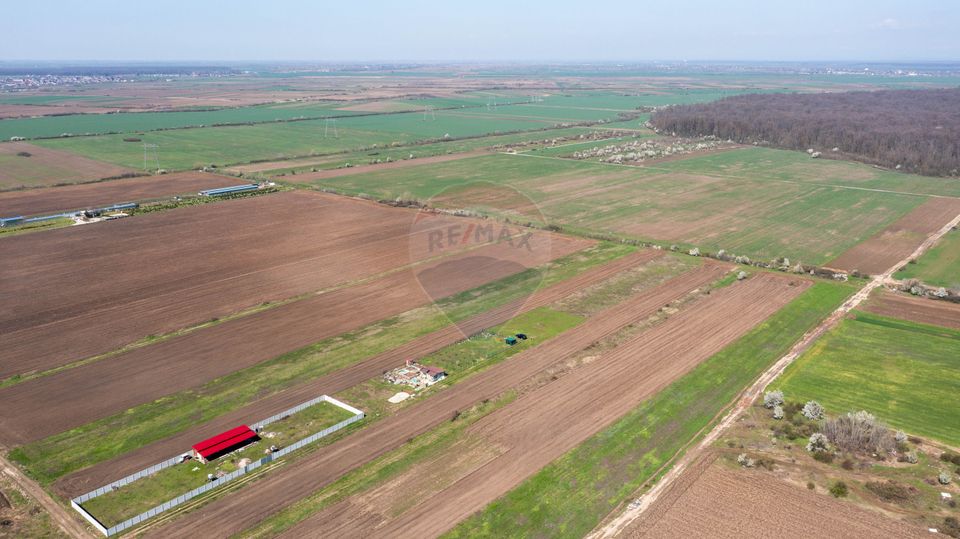 Vanzare teren intravilan 500 mp Sabareni /  Strada Orhideelor