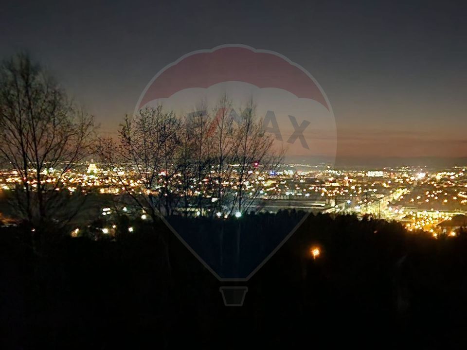 Teren 635mp Baia Mare / Strada Fragilor cu vedere panoramica