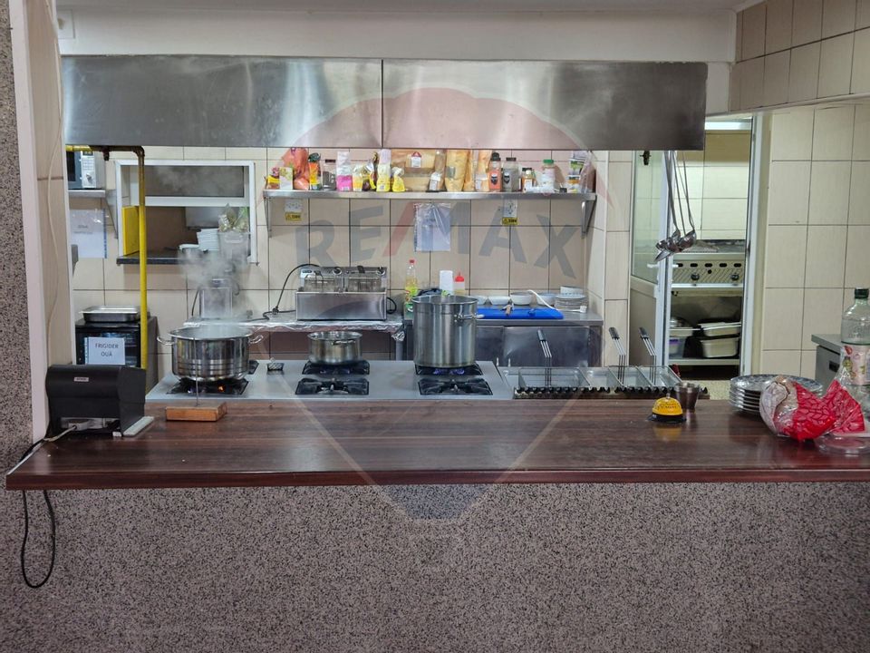 Spațiu comercial restaurant cu terasă de vânzare în  Olimp Constanța