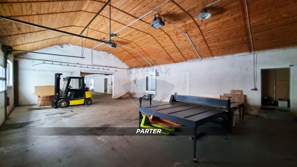 Hala industriala cu pod inalt si utilitati – OPORTUNITATE CAVNIC