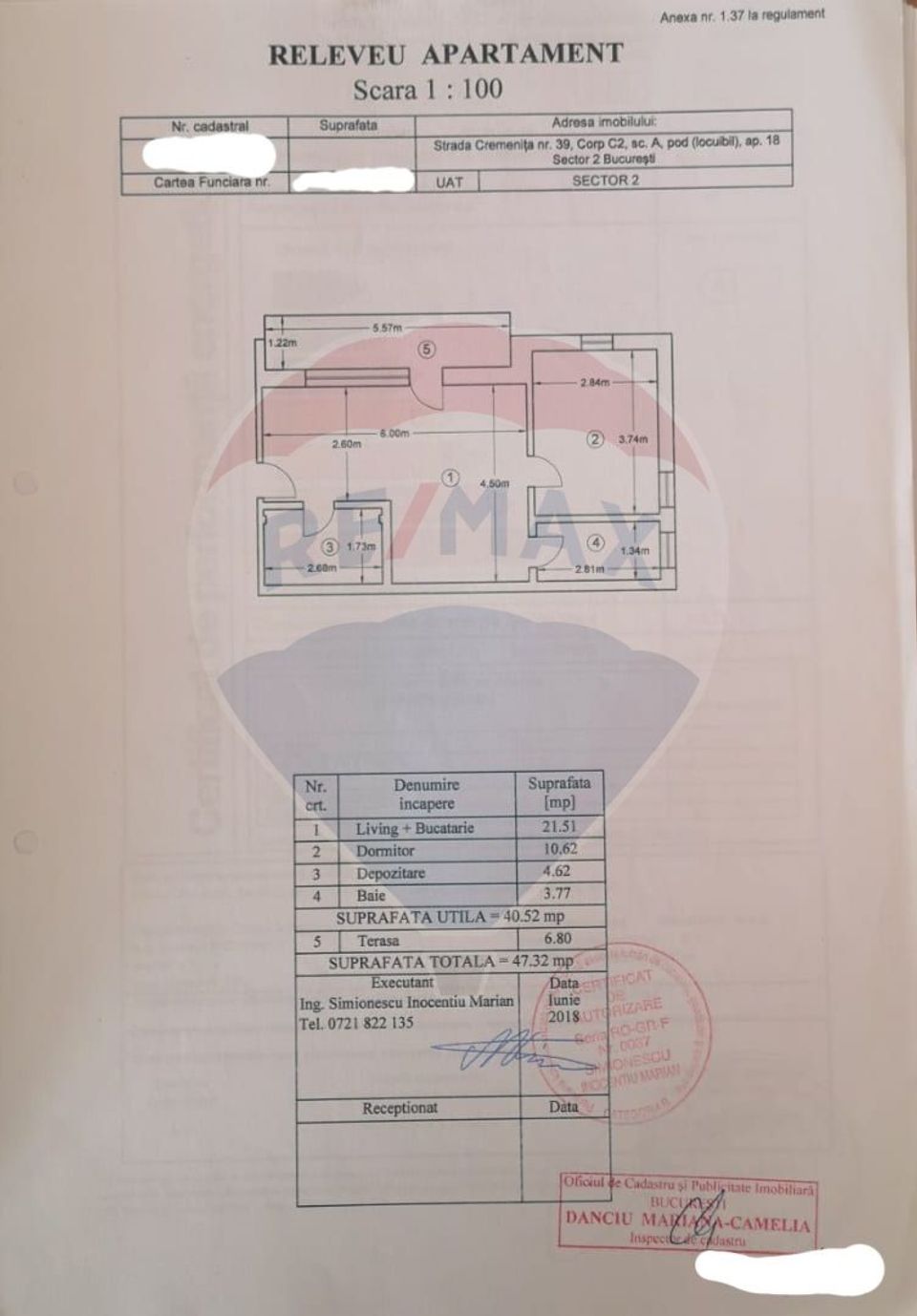 Apartament cu 2 camere de vânzare în zona Colentina