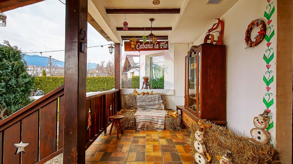 Cabana la Flo, 8 cam,P + M, teren 888 mp oportunitate de investitie !