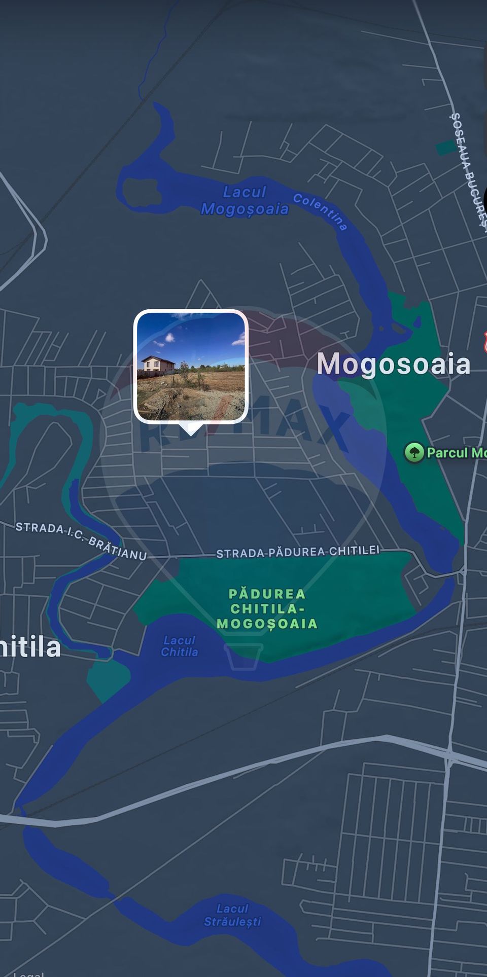 Teren ideal pentru casă de vis în Mogoșoaia – 849,3 mp, cu utilități