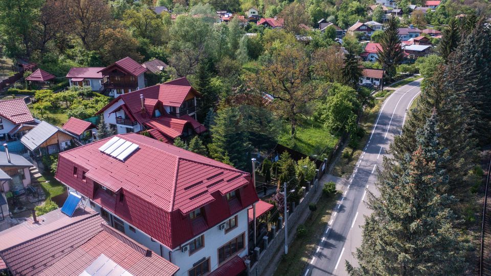 Oferta - vanzare pensiune 10 camere si casa de vacanta, Slanic Prahova