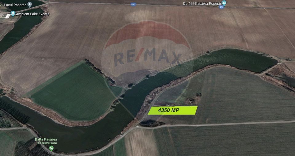 Land 4350sqm | Lacul Pasarea, Frumusani