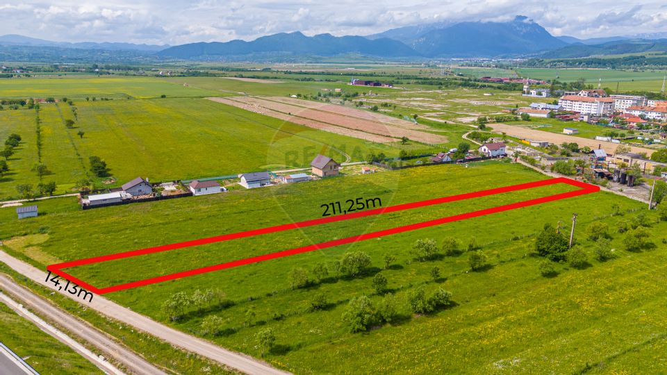 Land 2,623sqm Rasnov / Strada Alecu Russo