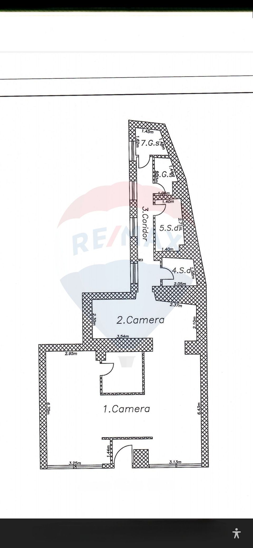 97sq.m Commercial Space for rent, Ultracentral area