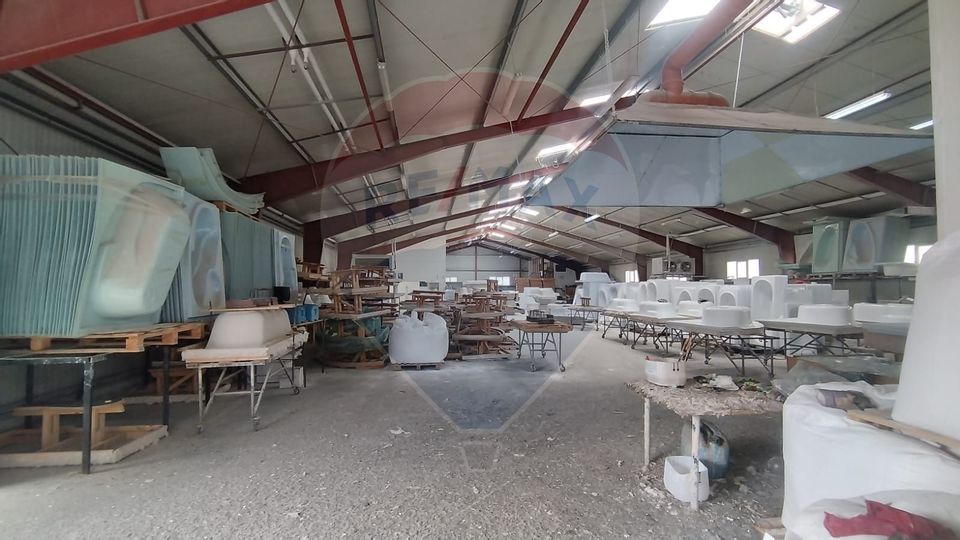 De închiriat–Hală 1063 mp pentru producție/depozitare - Crișeni/Zalău