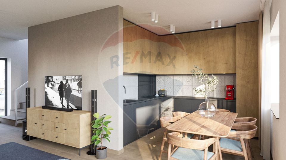 VILA ZEN - Casa individuala, noua, trei camere si teren de 430mp