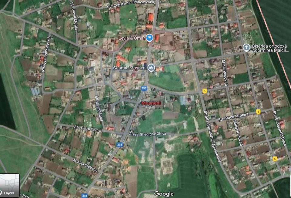 Teren Intravilan Almaj/Mosneni 1350mp