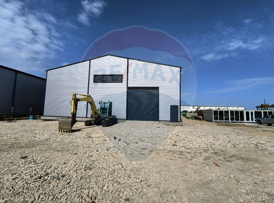 Industrial space warehouse hall Theodor Pallady area