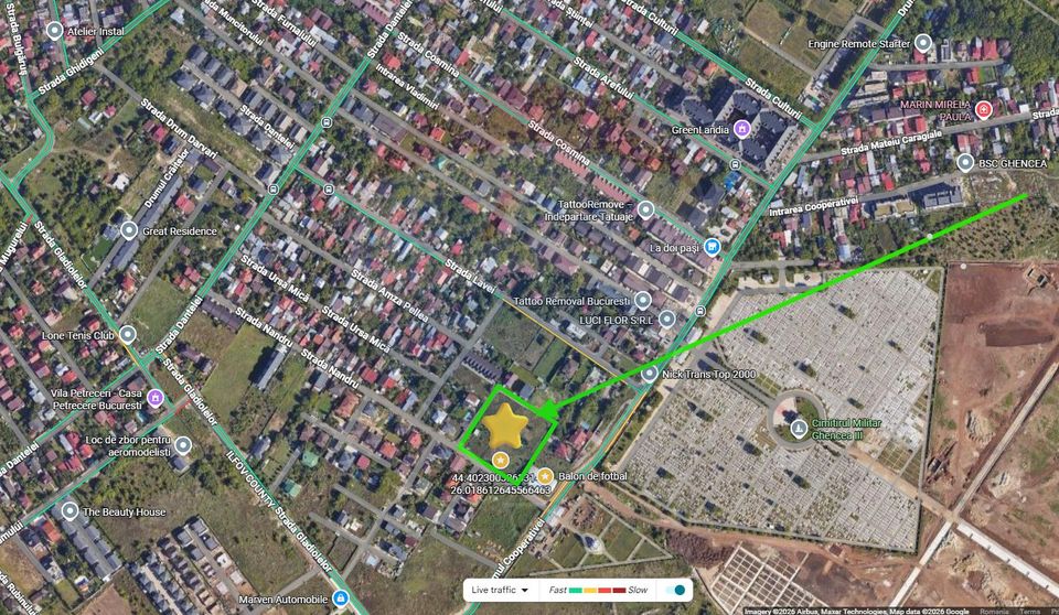 Teren 6218 mp - de vanzare in Ghencea / Strada Nandru