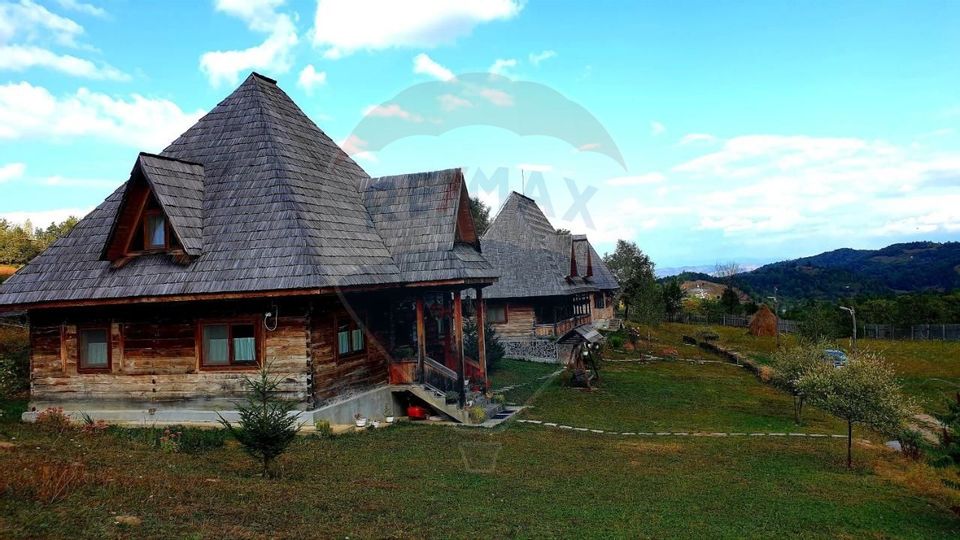 For sale 3 holiday homes and 15750 sqm land, Botiza, Maramures