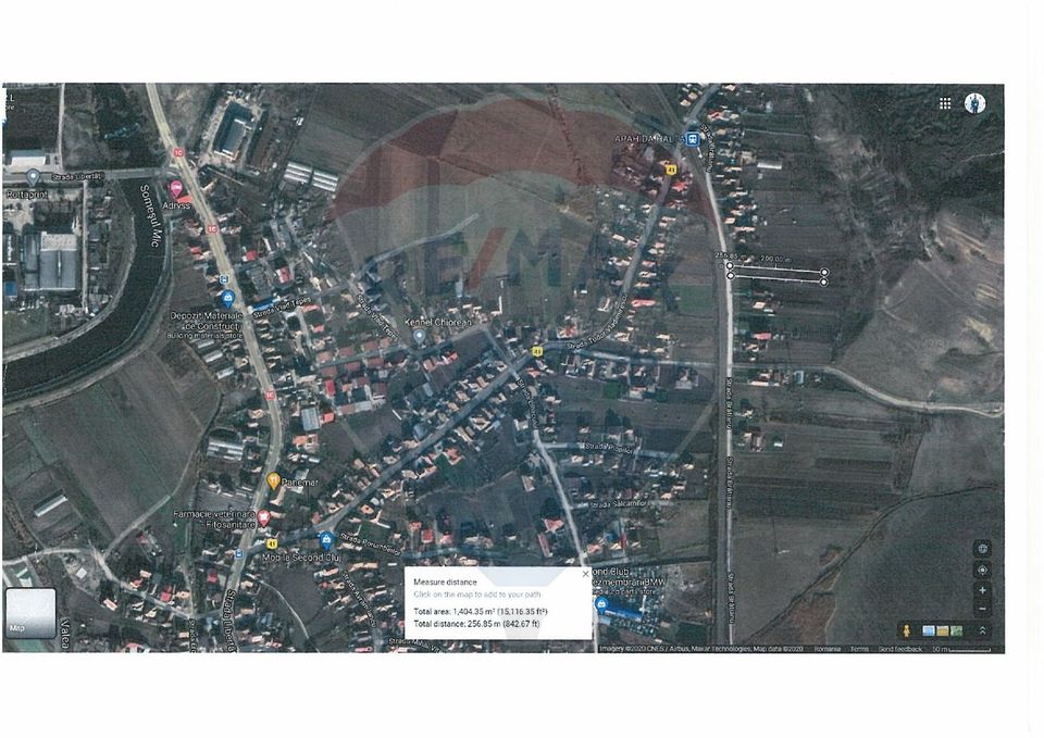 Land 1,400sqm Apahida / Strada Ion Constantin Bratianu