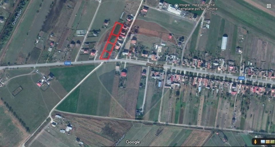 Teren 978mp Bod / Strada Garii
