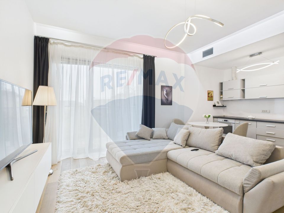 Apartament cu 3 camere si parcare in One Herastrau Park, de inchiriat