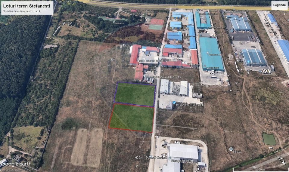 Land 5,800sqm Stefanestii de Jos / Strada Linia de centura