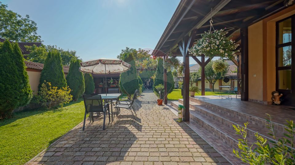 Elegant house, wine cellar, view of the mountains and peak. Postăvaru