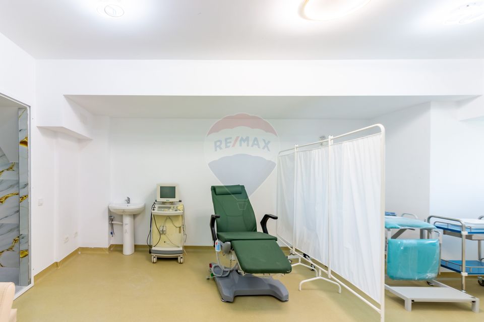 Închiriere activ complet: policlinică, cămin seniori & catering