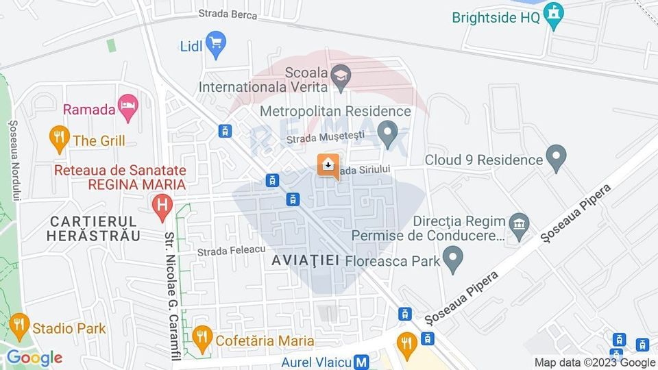 Apartament cu 4 camere de închiriat în zona Aviatiei