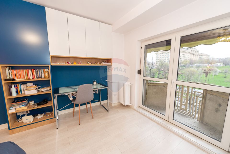 4-room apartment for rent, detached, Palace of Parliament