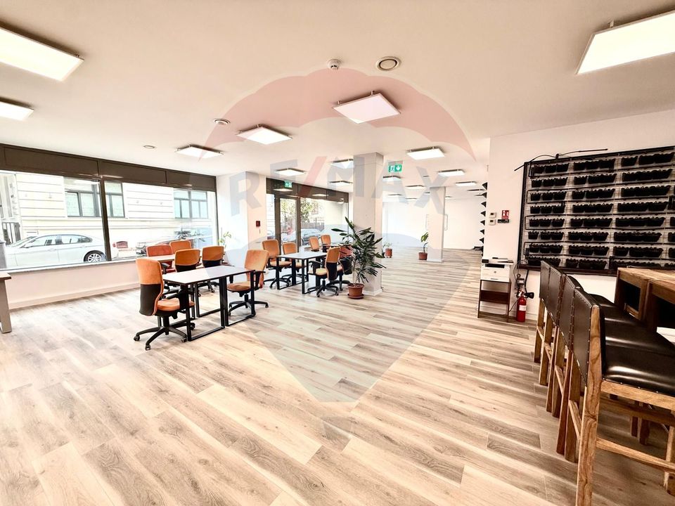 De inchiriat spatiu parter central, vitrina mare, 284 mp