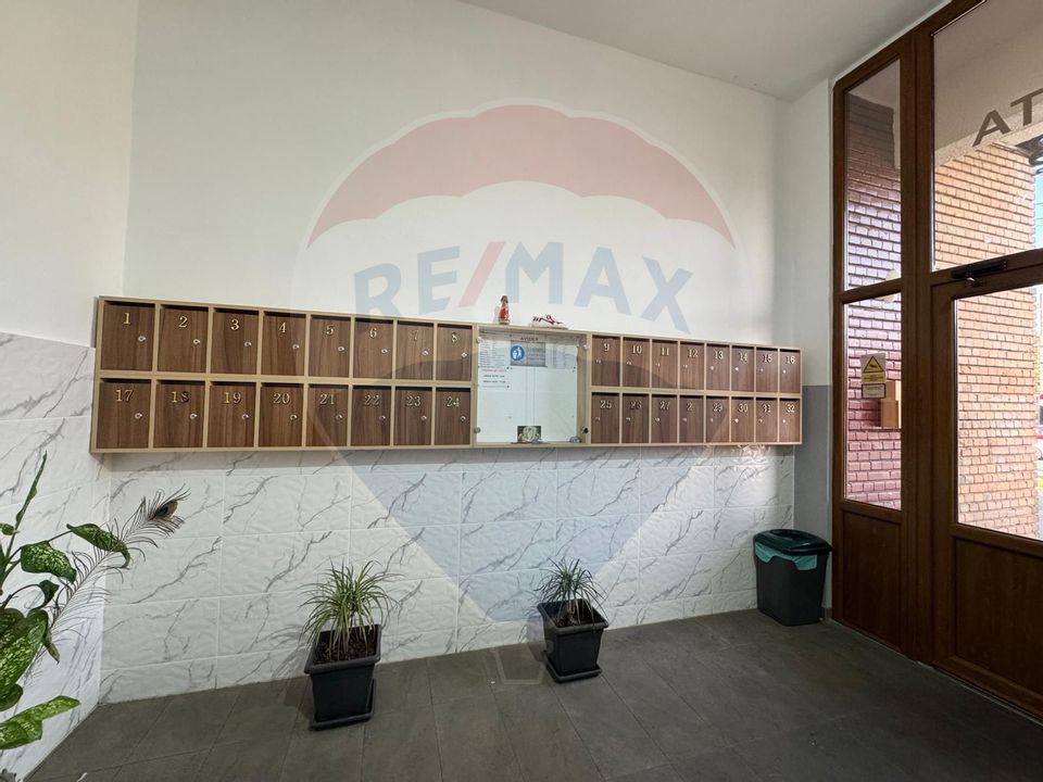 Apartament 3 cam.decomandat  cu centrala-Piata Uta/stadion