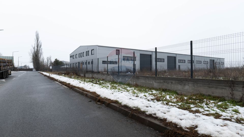 Hala de închiriat 1.800 mp cu teren 5.000 mp - Acces rapid la centura