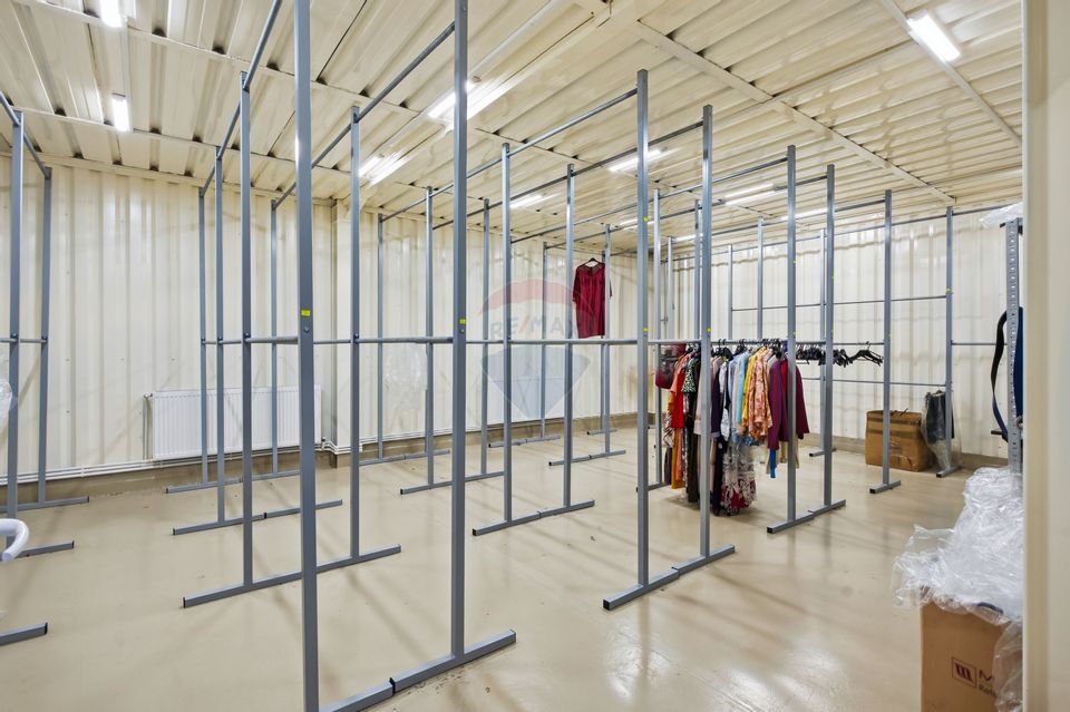 Hală Multifuncțională de Vânzare 600mp și Teren 924mp în Bucium - Iași